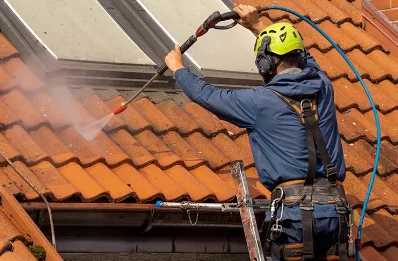 Démoussage et hydrofuge de toiture à Démouville